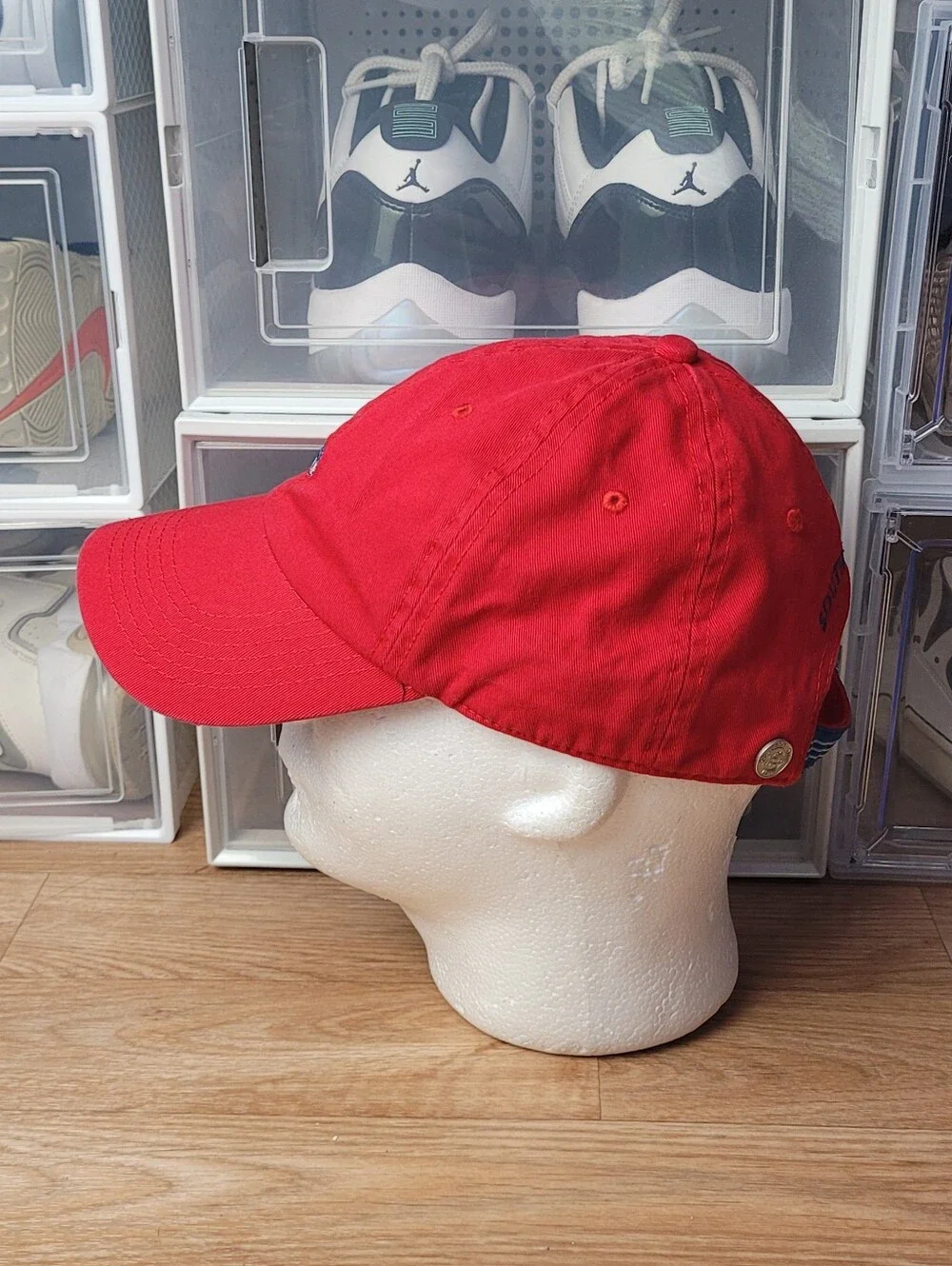 NWT Southern Tide The Skipjack Strapback Adjustable Hat Cap Red - Picture 3 of 8